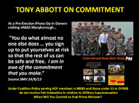 Tony Abbott Commitment